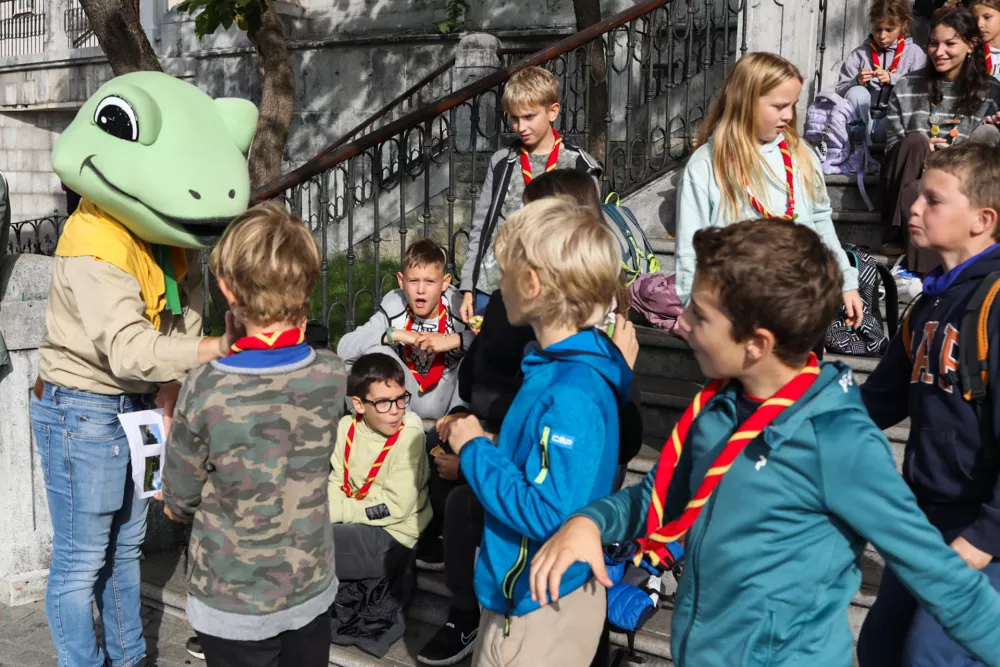 11.10.2025. Fotoorientacijski pohod tabornikov. Foto: Bojan Velikonja 