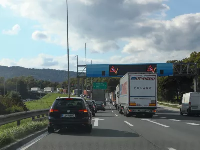 15.09.2025 - Avtocesta obvoznica - Kozarje - gneča - zastojFoto: Luka Cjuha