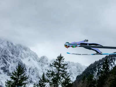 Domen Prevc30.03.2025 - finale svetovnega pokala v smučarskih skokih, moški, posamična tekma; PLANICA 2025Foto: Luka Cjuha