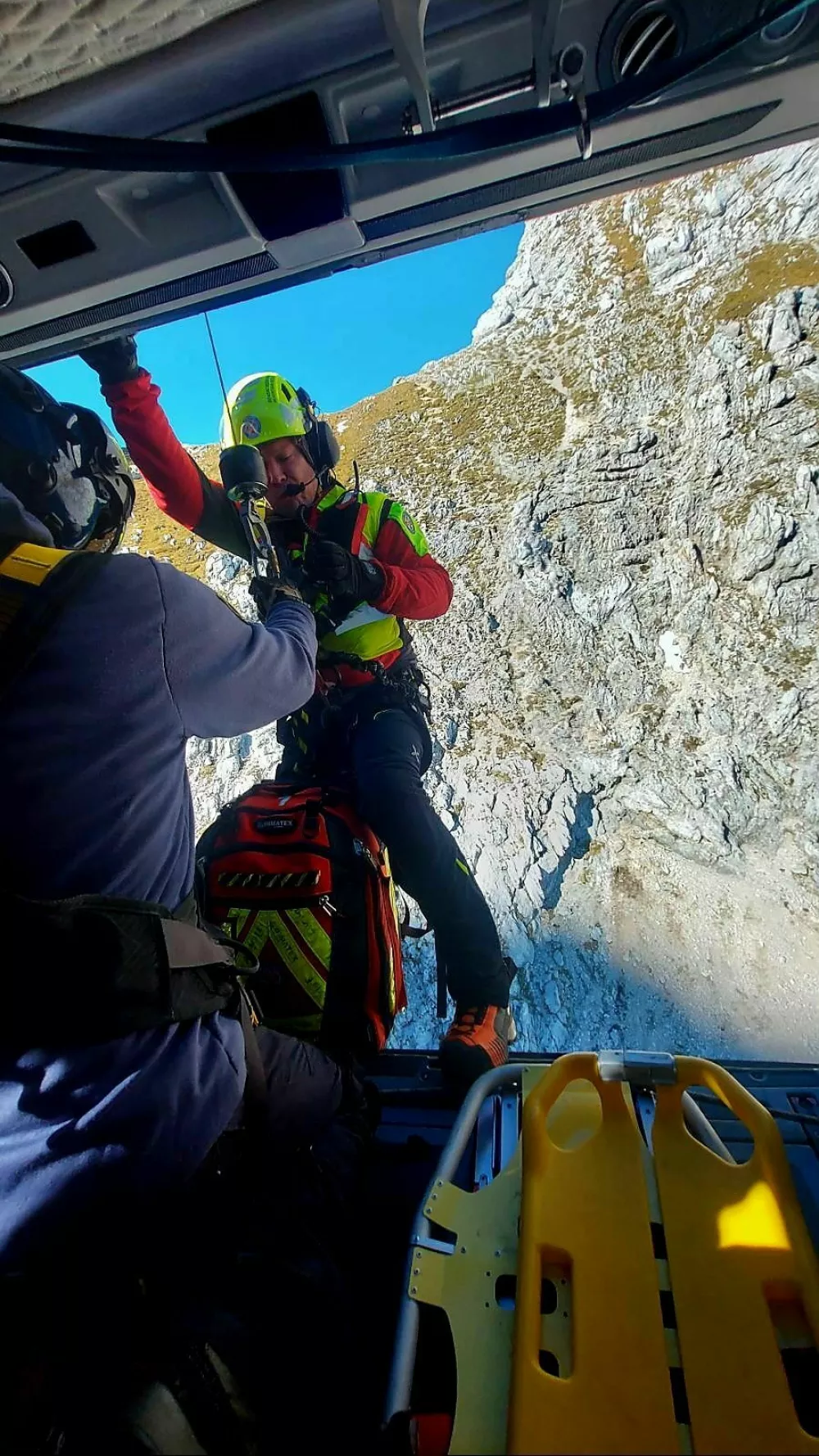 gorsko reševanje s helikopterjem, kukova špica