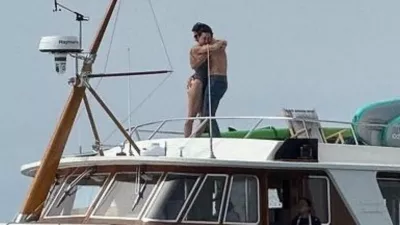 Katy Perry in Justin Trudeau objeta na jahti. F instagram