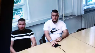 25.09.2025 - sodišče, obtožena Novak Arsen, Novak LeonardoFoto: Tomaž Skale