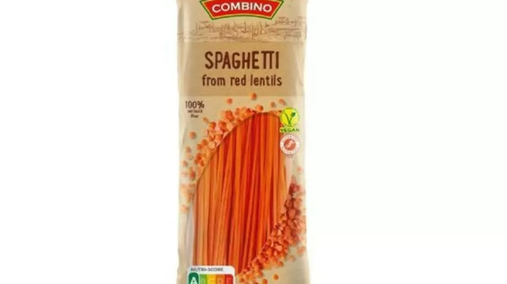 Podjetje Lidl Slovenija je iz prodaje odpoklicalo špagete iz rdeče leče Combino proizvajalca Spaichinger.
