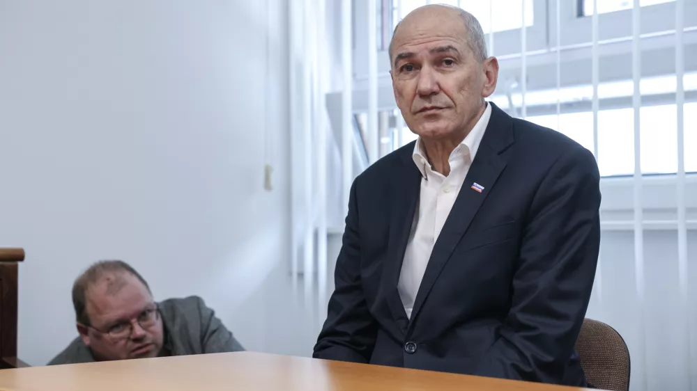 Janez Janša- 15.04.2025 - sojenje Janezu Janši v zadevi Trenta v Celju//FOTO: Jaka Gasar