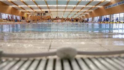 27.09.2025., Zadar - Odrzano je 14. Nacionalno natjecanje spasilackih klubova. U bazenskom dijelu spasioci su se natjecali u disciplinama 100 metara plivanja s preprekama, 100 metara super spasilac i stafeti 4x50 metara supersaver Photo: Sime Zelic/PIXSELL