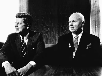 Kennedy Hruščov / Foto: John Fitzgerald Kennedy Library