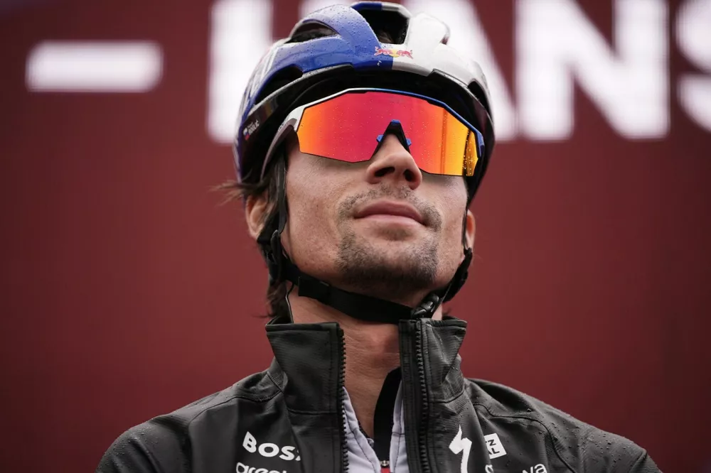 Roglič Primož of Red Bull - Bora - Hansgrohe during the stage 16 of the Giro d'Italia from Piazzola sul Brenta to San Valentino (Brentonico), Italy - Tuesday, May 27, 2025. Sport - cycling. (),Image: 1003780513, License: Rights-managed, Restrictions:, Model Release: no