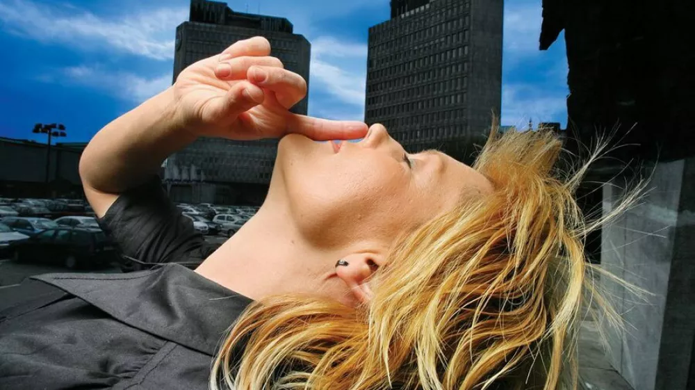 Glasbeno-gledališka vizionarka Karmina Šilec / Foto: Borut Peterlin