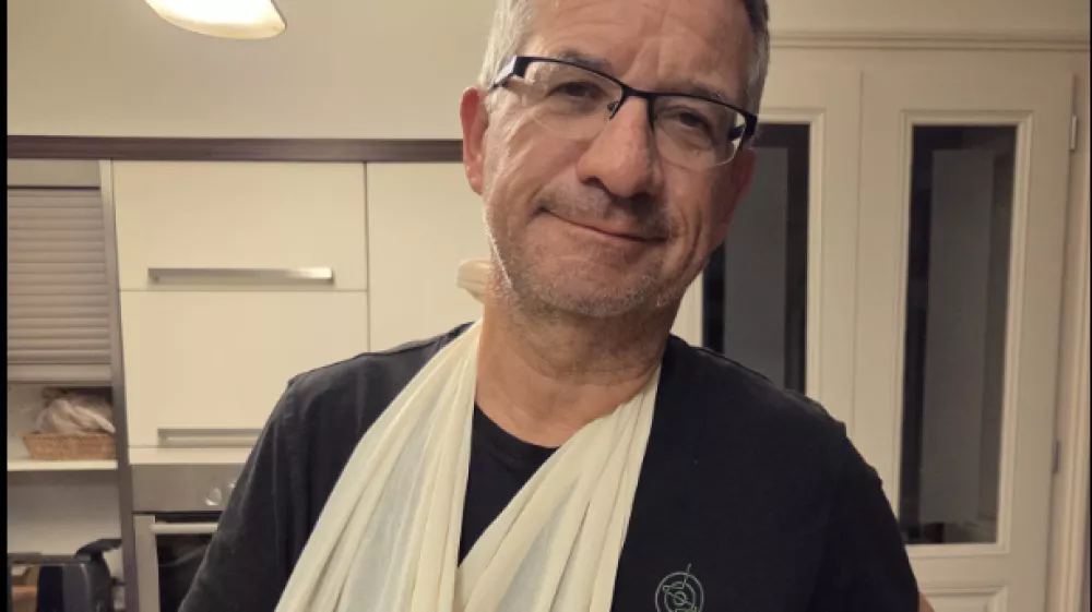 Takšno sliko je eden naših največjih športnikov objavil na facebook profilu.