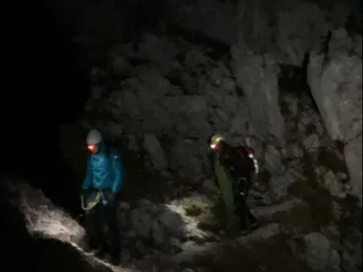 Gorski reševalci so se znova izkazali. 