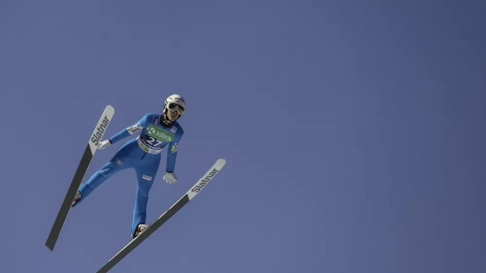 Enej Faletič8.02.2024 - Planica - MLADINSKO SVETOVNO PRVENSTVO V NORDIJSKEM SMUČANJU FIS U23FOTO: Luka Cjuha