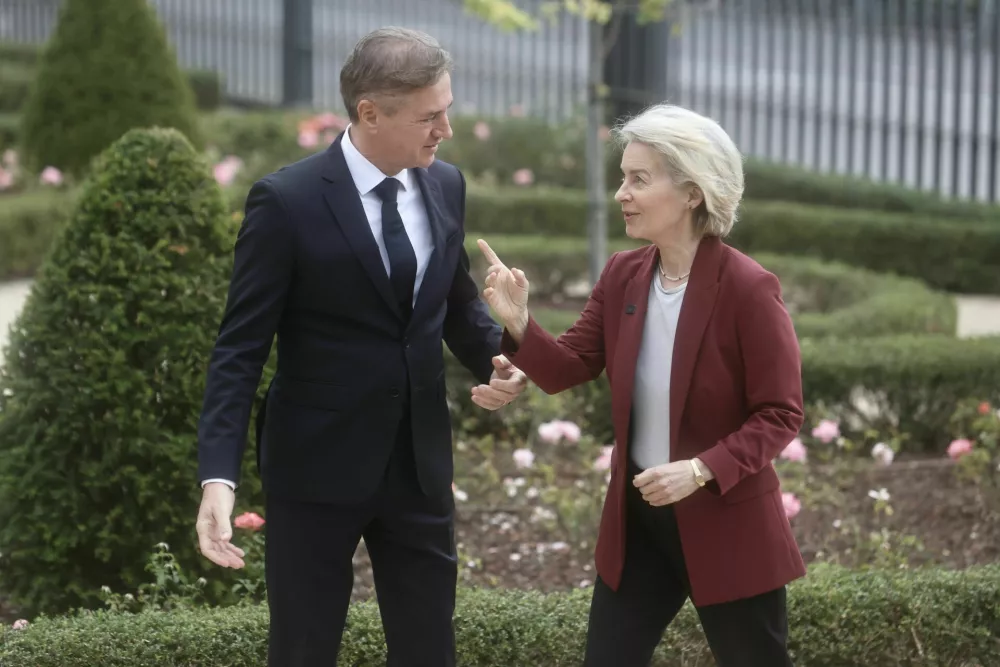 Srečanje Med9, PortorožGolob-von der Leyen