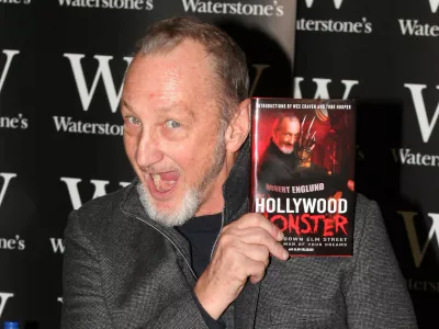 Robert Englund cult actor, best known for playing Freddy Krueger, signing copies of his new autobiography 'Hollywood Monster: A Walk Down Elm Street with the Man of Your Dreams' at Watersones in Piccadilly CircusLondon, England - 25.11.09Mandatory Credit: /WENN.com