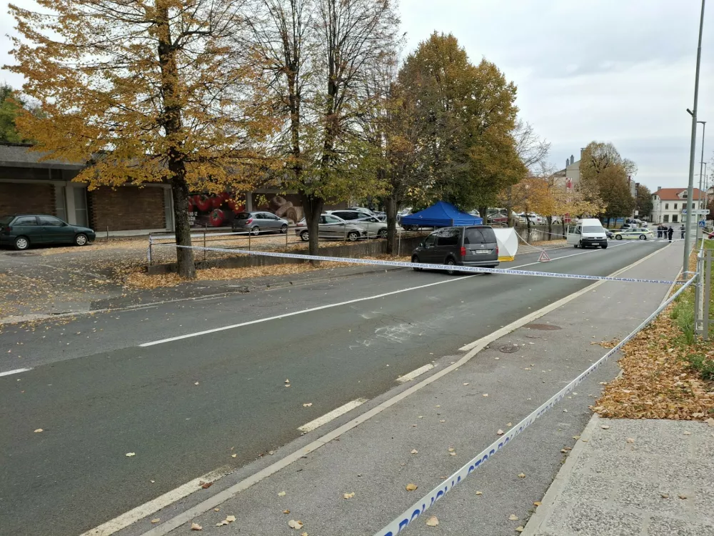 V streljanju v Pivki sta umrla ženska in moški. 