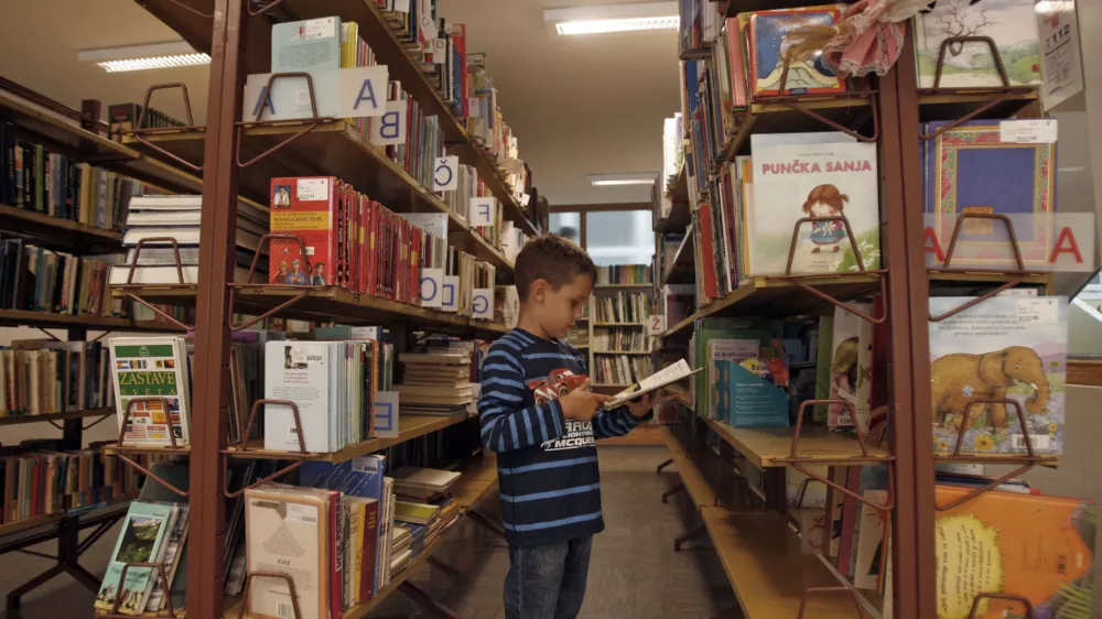 - Osnovna šola Vrhovci - priprave na novo šolsko leto - šolska knjižnica//FOTO: Bojan Velikonja OPOMBA: ZA OBJAVO V PRILOGI – DNEVNIKOV OBJEKTIV / Foto: Bojan Velikonja