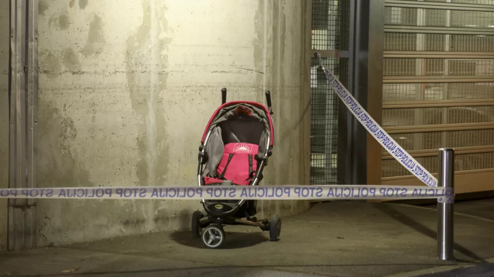 10.11.2024 - Popoldne so na območju Šiške v Ljubljani odkrili ostanke dojenčka - detomor - Ulica Draga - Naselje pri koseškem bajerjunasilje nad otrokispolna zloraba otroksimboličnaFOTO: LUKA CJUHA