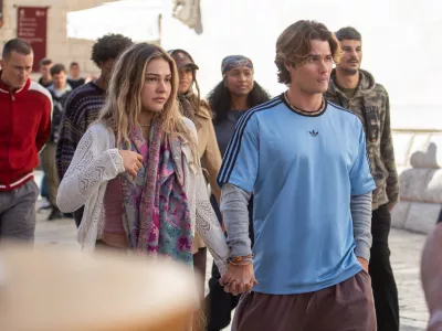 20.10.2025., Dubrovnik - Pocelo je snimanje finalne sezone popularne Netflixove serije Outer Banks. Photo: Grgo Jelavic/PIXSELL