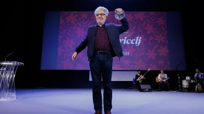 Janez Briceljprejemnik nagrade Milke in Metoda Badjure za življenjsko delo