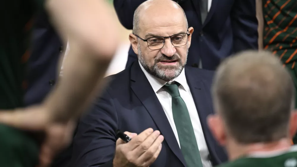 Zvezdan Mitrović01.10.2025 - Cedevita Olimpija - Manresa, 1. krog evropskega pokala v sezoni 2025/26FOTO: Nik Erik Neubauer