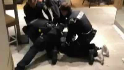 nasilje središče ljubljane policija