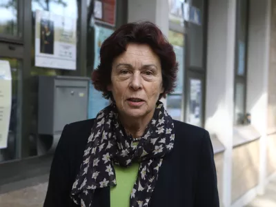 22.10.2025 - Štefanija Zlobec, predsednica Združenja Spominčica za dementne Foto: Luka Cjuha / Foto: Luka Cjuha