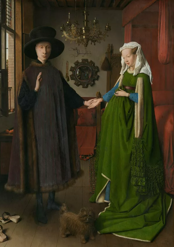 Jan van Eyck: Portret Arnolfini, 1434 / Foto: Wikimedia
