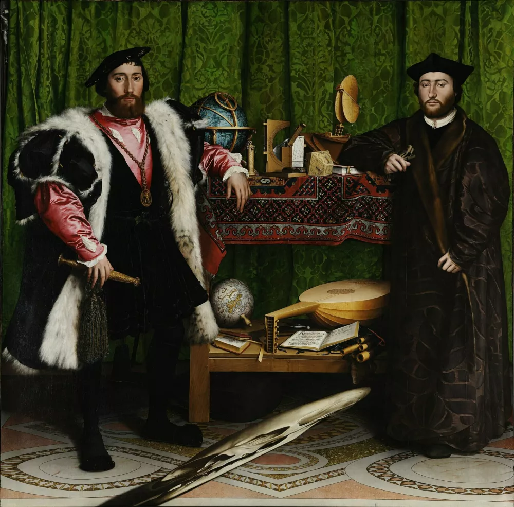 Hans Holbein mlajši: Ambasadorji, 1533 / Foto: Wikimedia