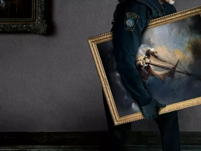 Kraja umetnin - simbolična fotografija