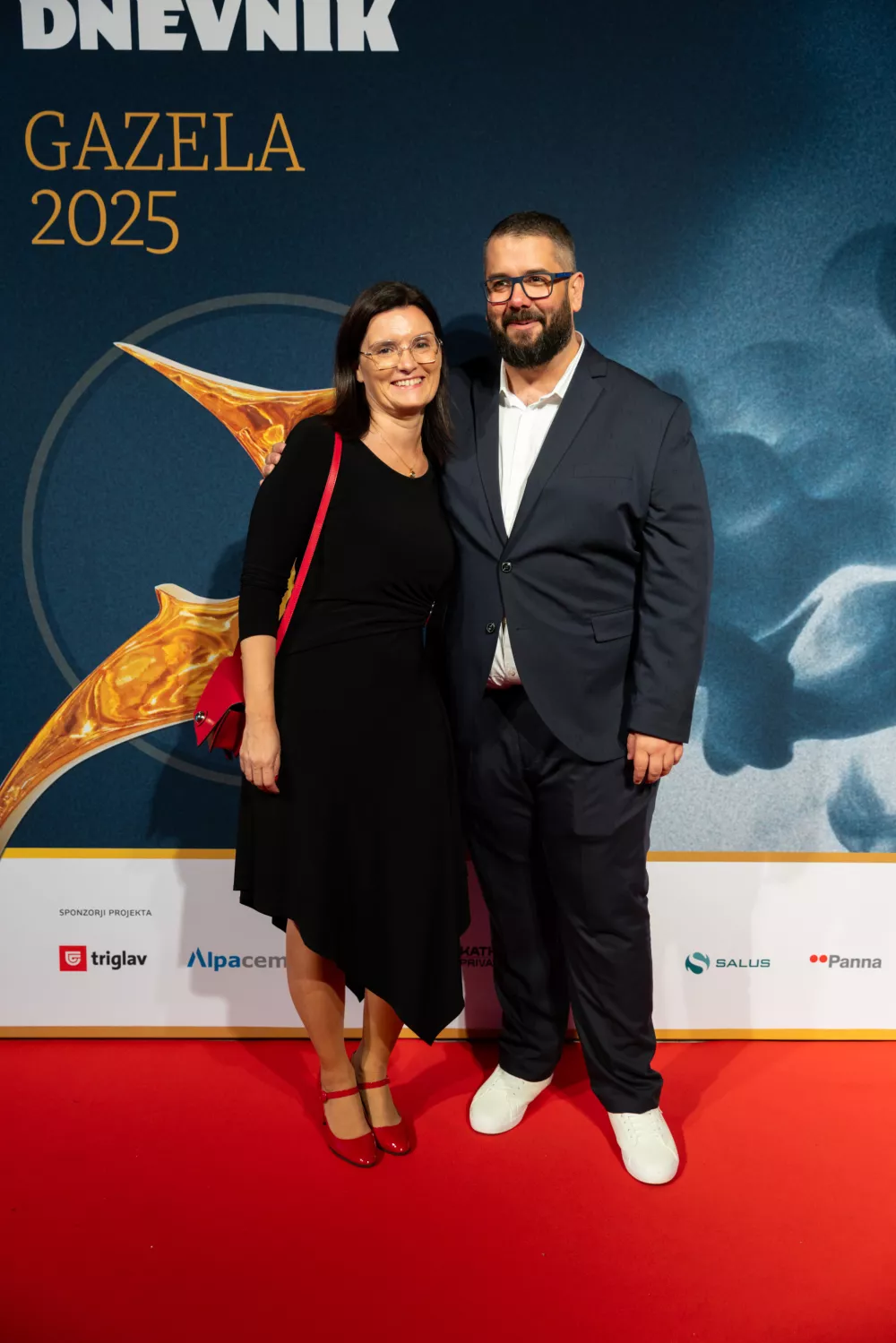 DNEVNIK MEDIJI - Tatjana Tanackovič in Stipe Grubišić (Foto: Adrian Pregelj)