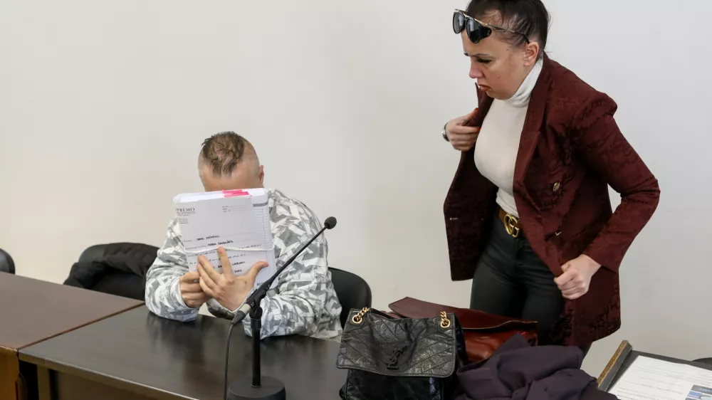 Klemenc David07.03.2025 - sojenje v zadevi - sodišče - Klemenc davidFoto: Luka Cjuha