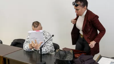 Klemenc David07.03.2025 - sojenje v zadevi - sodi&scaron;če - Klemenc davidFoto: Luka Cjuha