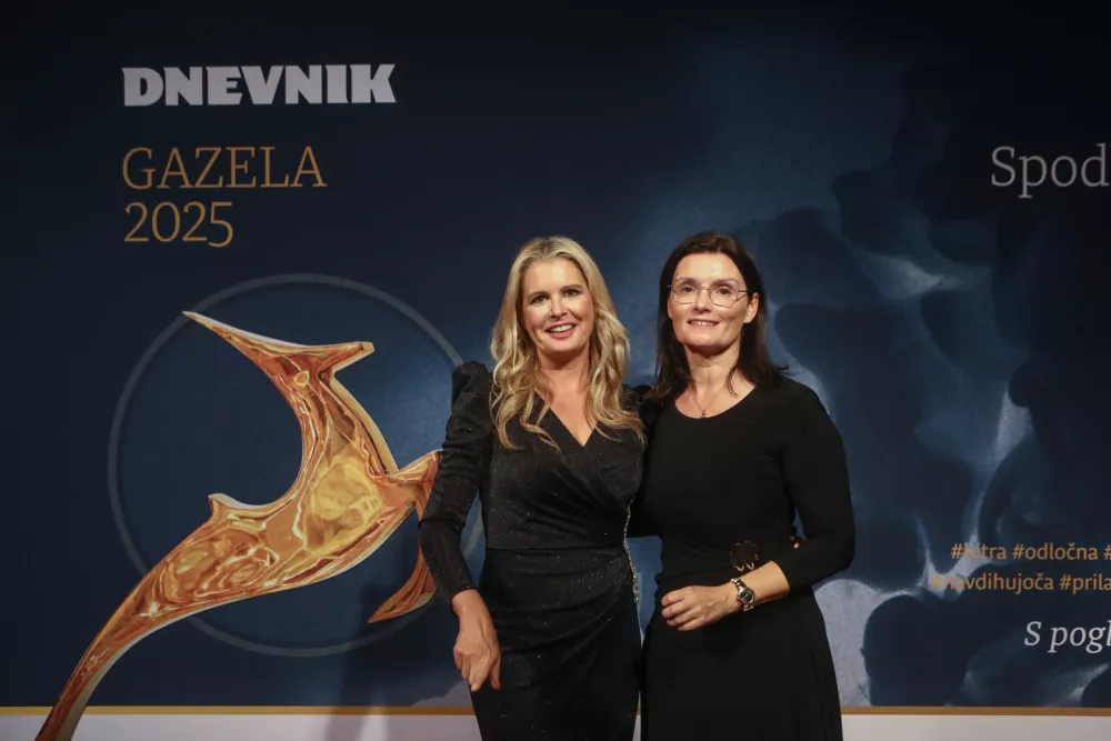 Bernarda Žarn in DNEVNIK MEDIJI - Tatjana Tanackovič (Foto: Luka Cjuha)