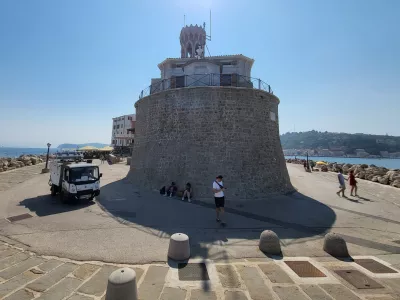 svetilnik punta piran / Foto: Katja Gleščič 