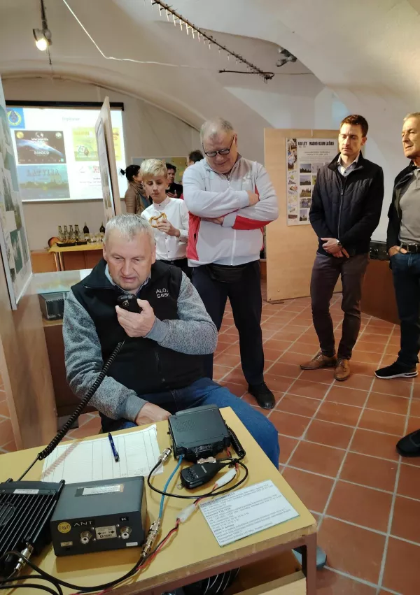 Alojz Primon, Radioamater La&scaron;ko / Foto: Mojca Marot