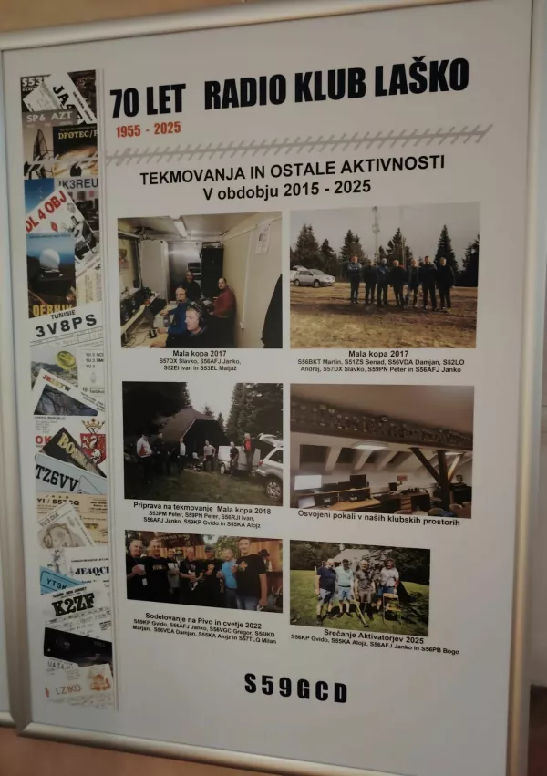 razstava o radioamaterjih La&scaron;ko / Foto: Mojca Marot
