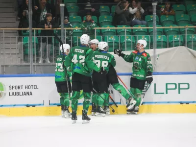 1. gol Miha Beričič- 10.01.2023 – hokej - SŽ Olimpija - Sij Acroni Jesenice, državno prvenstvo - DP, finale: 1. tekma //FOTO: Bojan Velikonja
