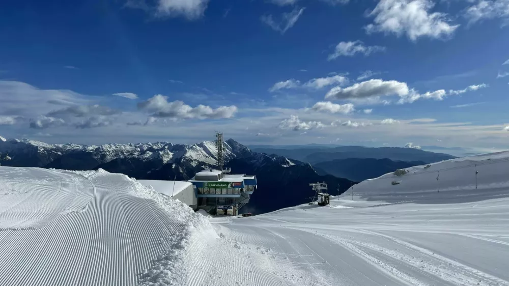 Kanin 2024, sneg, žičniške naprave