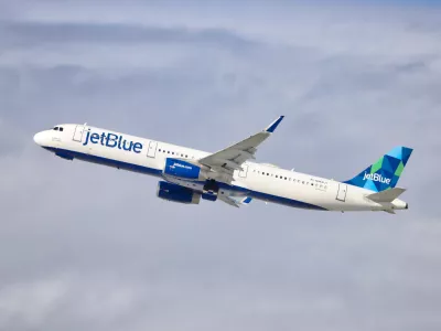A321 letalske družbe JetBlue. Slika je simbolična.