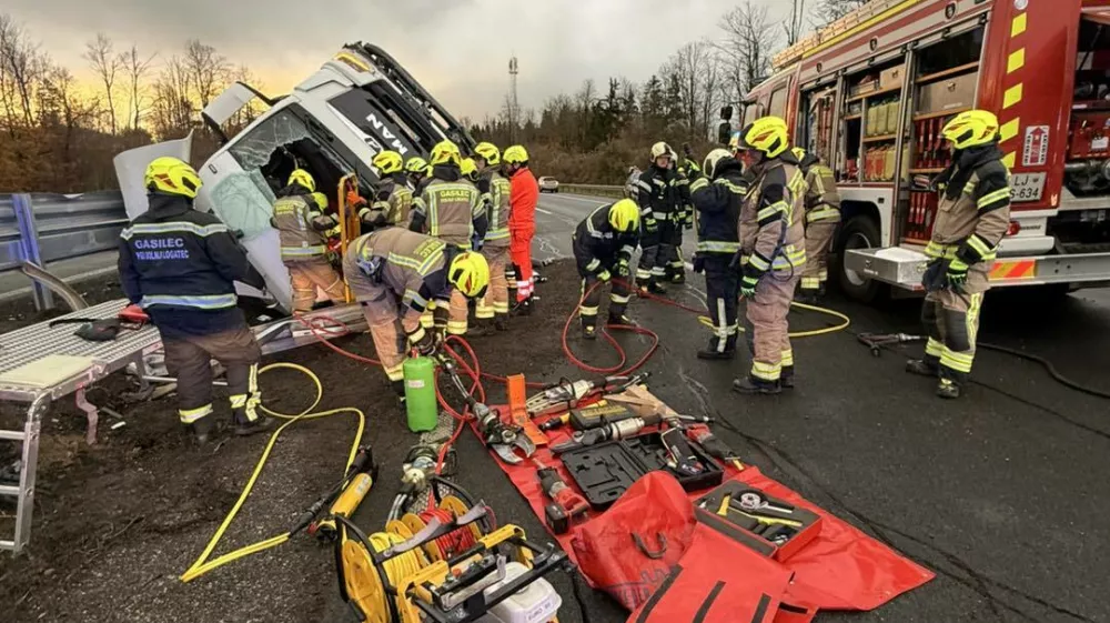 Prometna nesreča primorka 31. 10. 2025