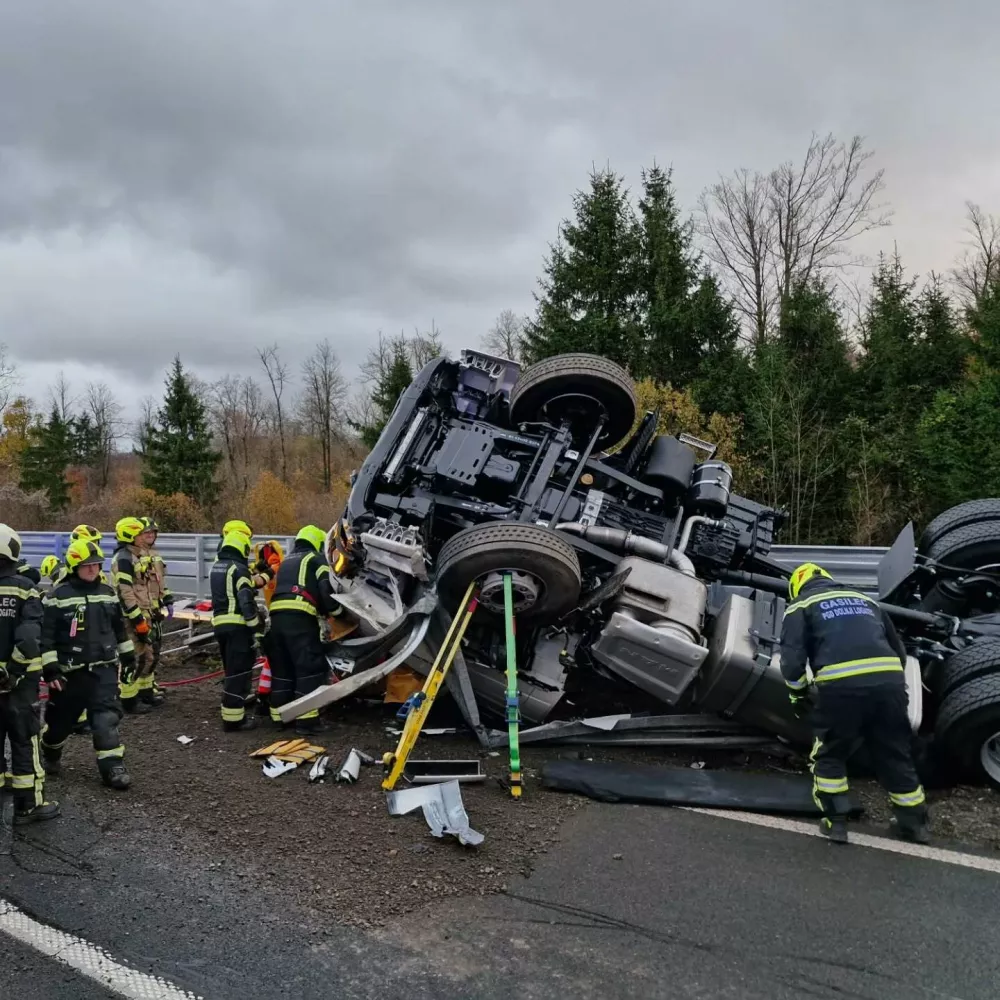 Prometna nesreča primorka 31. 10. 2025 