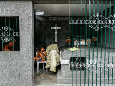 Prizor s pokopališča v Manili / Foto: Profimedia / Foto: Profimedia