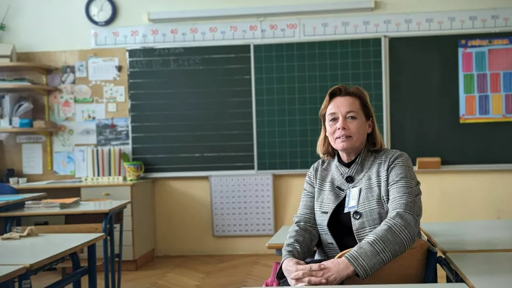 Mag. Mojca Mihelič, ravnateljica O&Scaron; Danile Kumar in predsednica združenja ravnateljev in pomočnikov ravnateljev