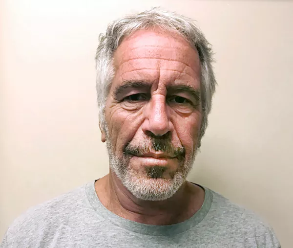 FILE &mdash; This photo provided by the New York State Sex Offender Registry shows Jeffrey Epstein on March 28, 2017. (New York State Sex Offender Registry via AP, File)