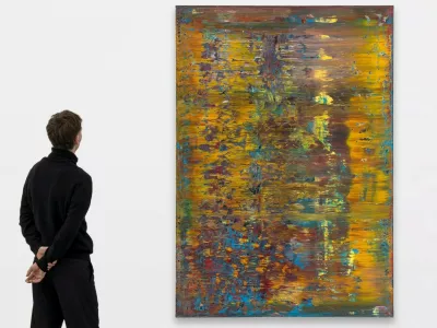 Gerhard Richter, Abstraktes Bild (Abstract Painting), 1987. © Gerhard Richter 2025. Photo by Nicolas Brasseur. Courtesy of Hauser & Wirth.