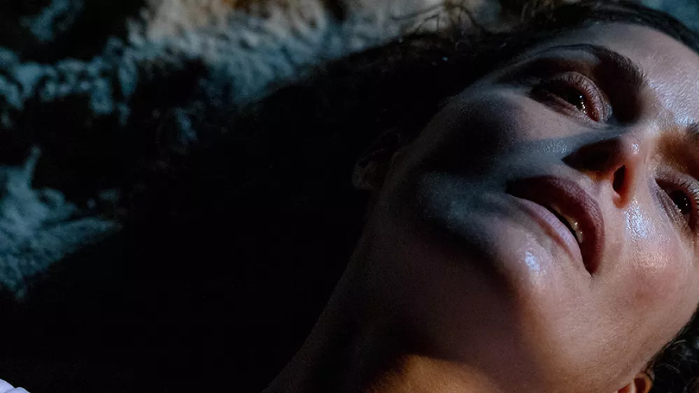 Če bi imela noge, bi te brcnila (režiserka Mary Bronstein; ZDA, 2025) je film v tekmovalni sekciji 36. Liffa F arhiv CD