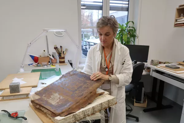 Arhiv Republike Slovenije, 80 let, javno vodstvo, Center za konserviranje in restavriranje arhivskega gradiva, arhivist, arhivistika / Foto: Nataša Bucik Ozebek