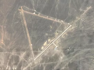 Kitajsko oporišče Lop Nur.