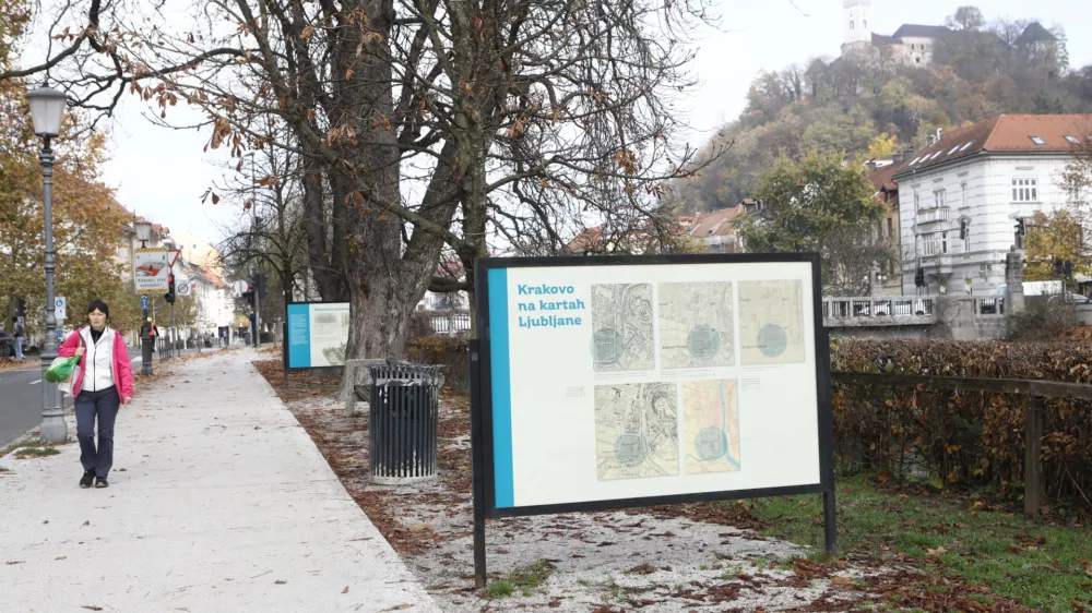 6.11.2025 - Krakovo: otok preteklosti v mestu prihodnostirazstava - Krakovski nasipFoto: Luka Cjuha