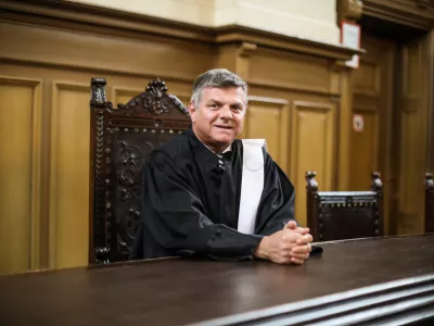 - 20.10.2022 - Marjan Pogačnik, višji sodnik - predsednik Okrožnega sodišča v Ljubljani od leta 2014 //FOTO: Bojan Velikonja