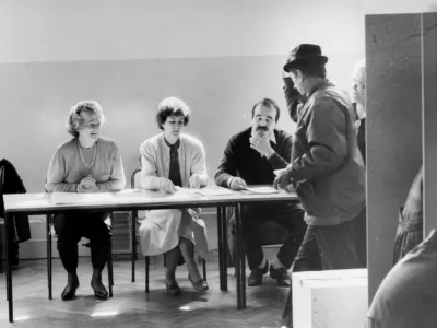 - Plebiscit o samostojnosti Slovenije 23. decembra 1990 -, glasovanje, volilna komisija, volitve 1990